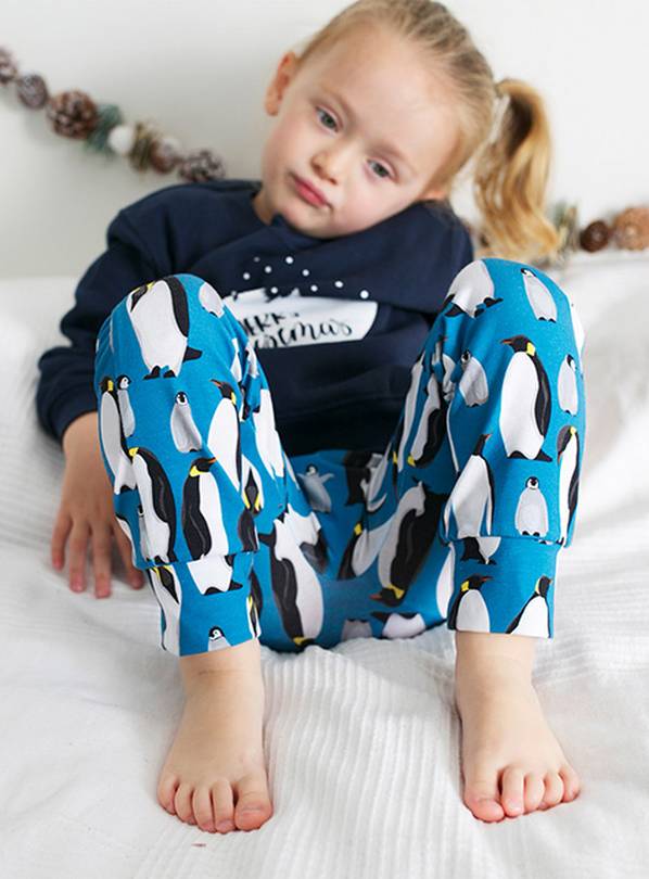 FRED & NOAH Blue Penguin Legging 2-3 Years