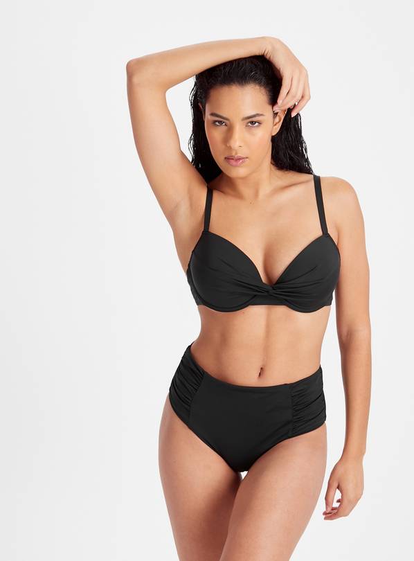 The Perfect Black Moulded Cup Bikini Top