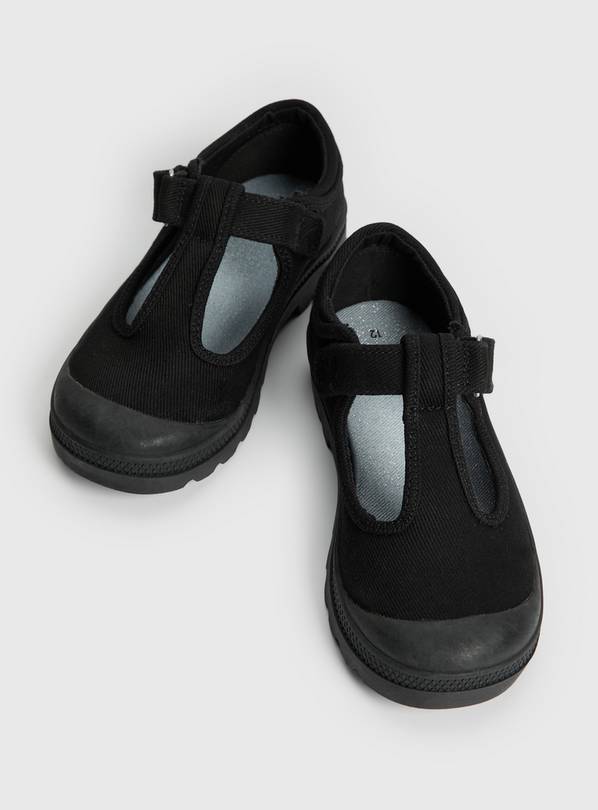 Canvas t bar on sale shoes