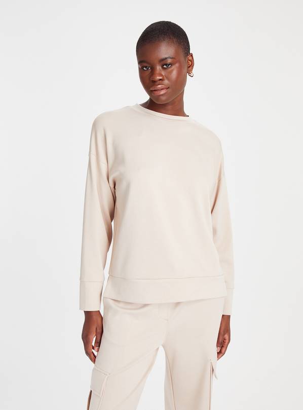 Buy Cream Crew Neck Coord Sweatshirt 14 | Hoodies and sweatshirts | Argos