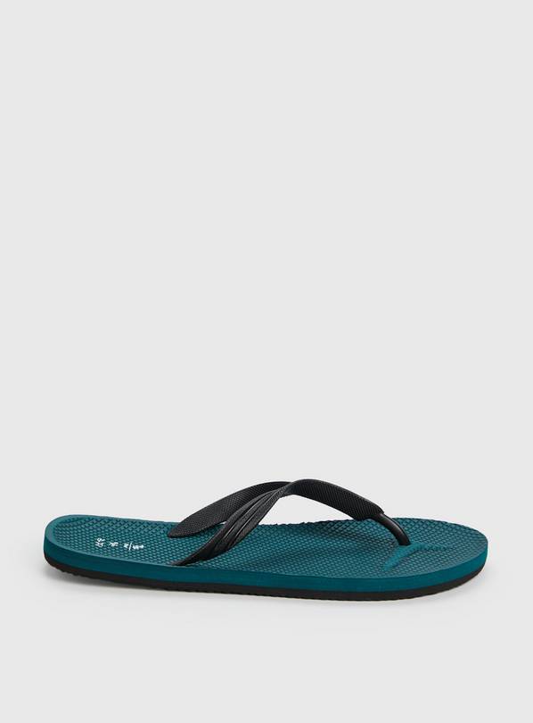 Buy Blue Flip Flops S | Sandals and flip flops | Argos