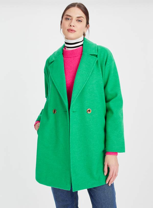 Buy Green Relaxed Tailored Coat 24 | Coats | Tu