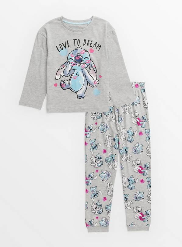 Buy Disney Stitch Grey Dream Pyjamas 4-5 years, Pyjamas
