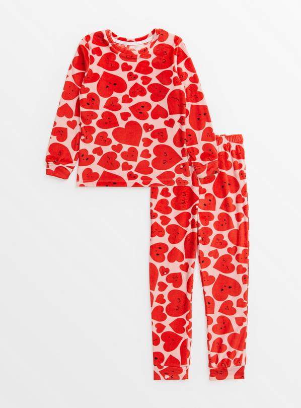 Mini Me Valentines Slinky Heart Pyjamas 1-1.5 years