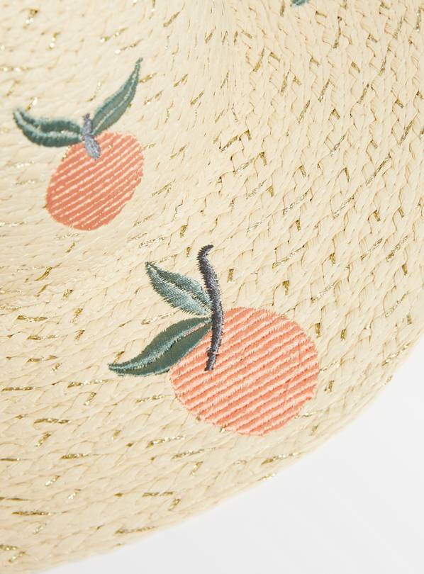 Yellow fabric beach/sun hat – Janetboutique