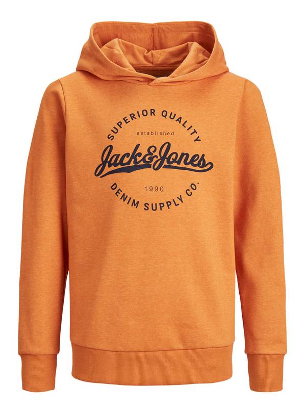 JACK & JONES JUNIOR Graphic Hooded Sweatshirt 8 years