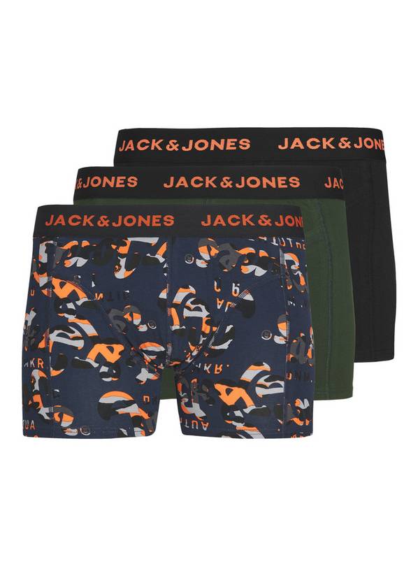 JACK & JONES JUNIOR 3 Pack Logo Trunks 6 years