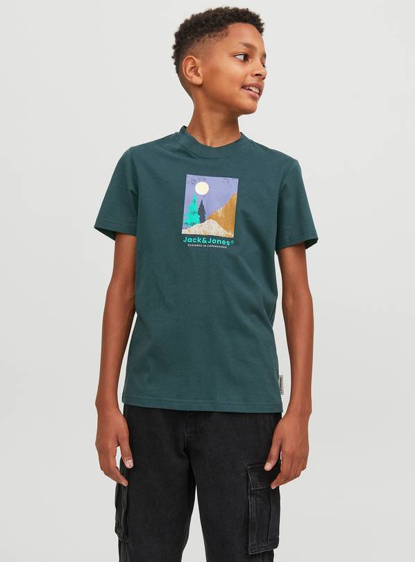 JACK & JONES JUNIOR Graphic Short Sleeved Tshirt 16 years