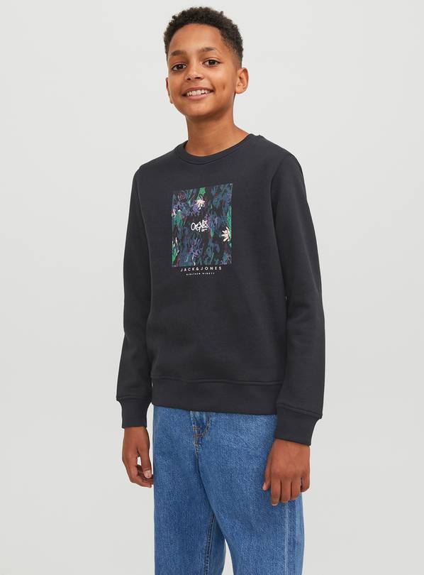JACK & JONES JUNIOR Graphic Hooded Sweatshirt  6 years