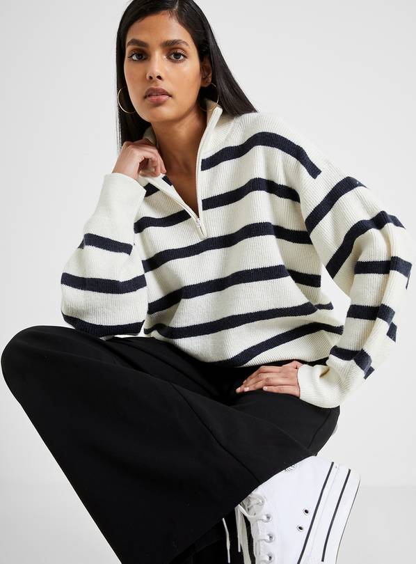 FRENCH CONNECTION Vhari Half Zip Jumper S