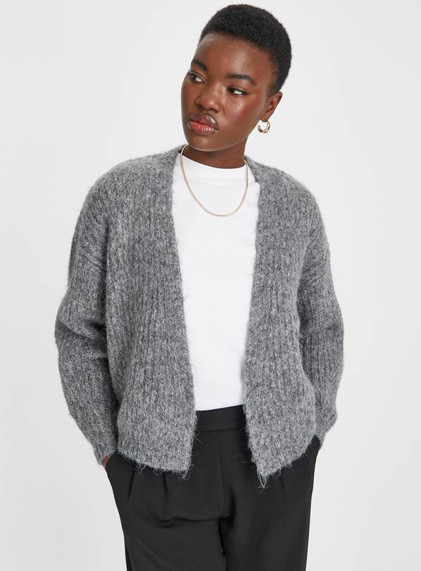 Buy Charcoal Grey Chunky Cardigan 22, Cardigans