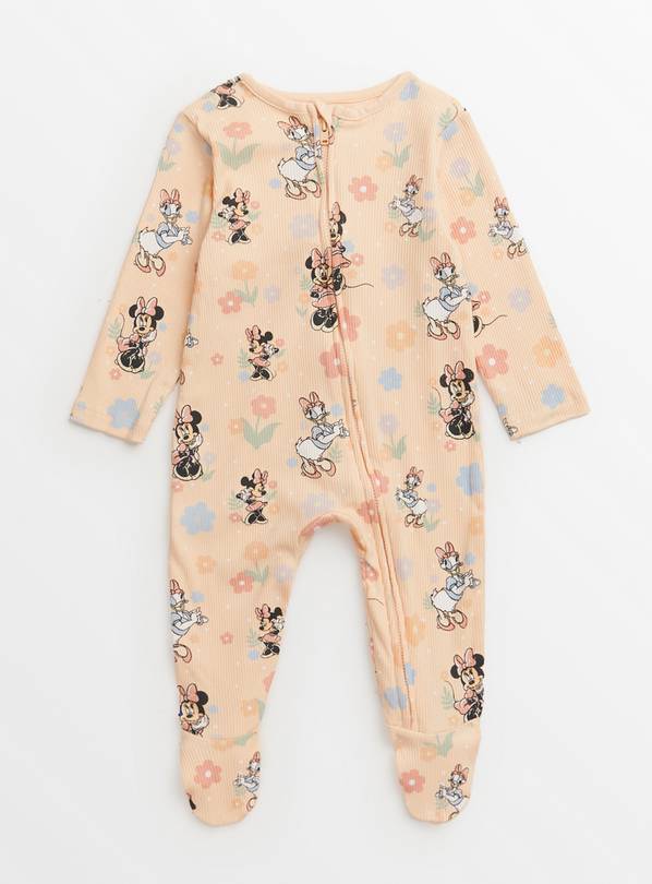 Disney Minnie Mouse & Daisy Duck Sleepsuit Up to 1 mth