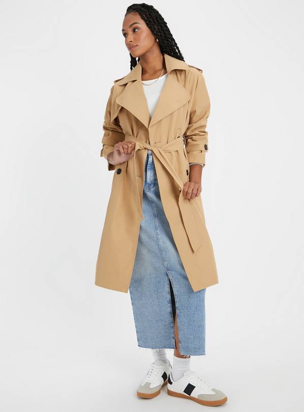 Neutral Trench Coat XL