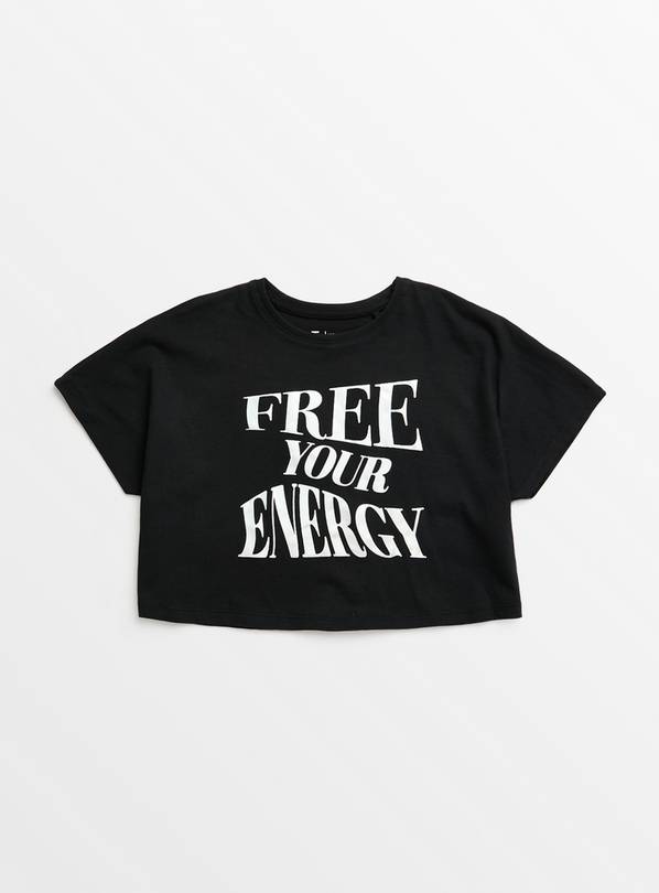 Black Free Energy T-Shirt 6 years