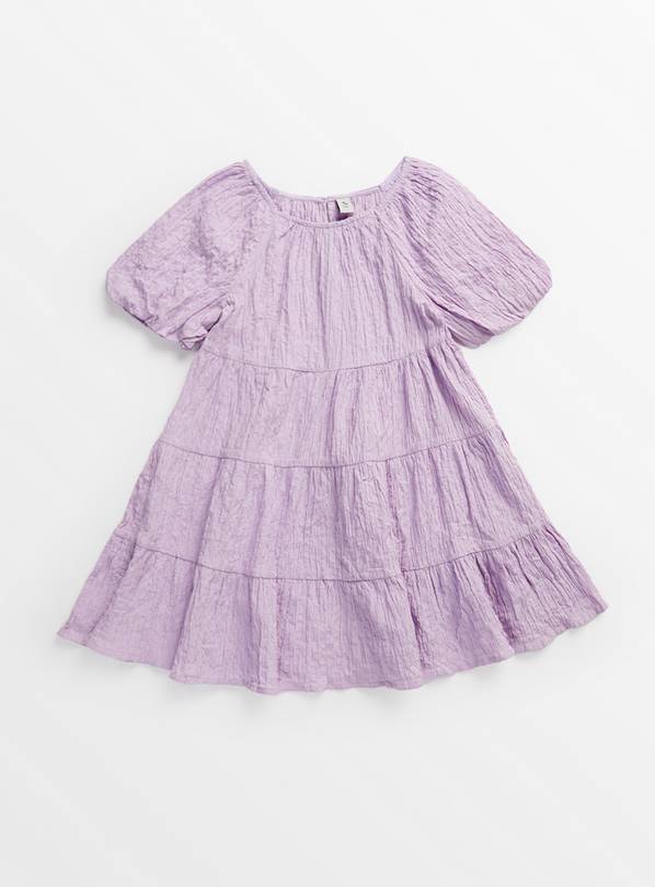 Lilac short 2024 sleeve dress