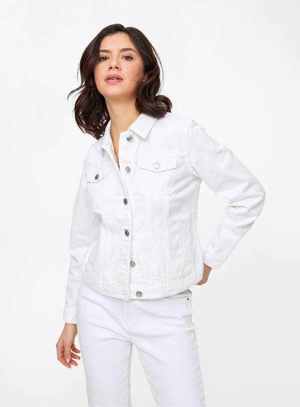 Buy White Denim Jacket 10 Denim jackets Tu