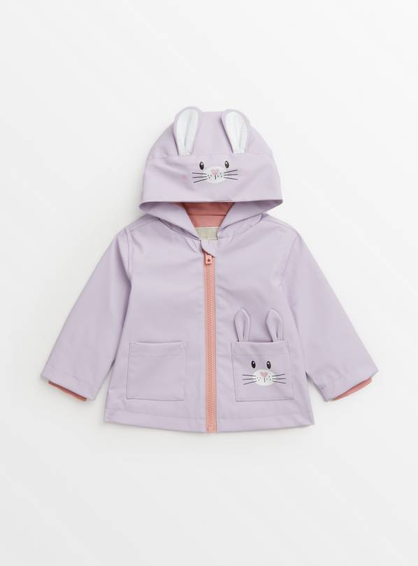 Purple Bunny Pocket Mac 12-18 months