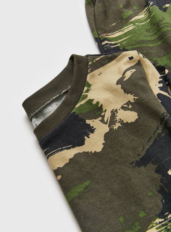 Mens discount camouflage pyjamas