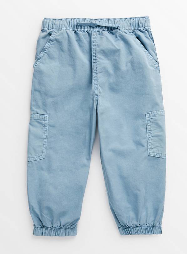Blue Parachute Trousers 1-2 years