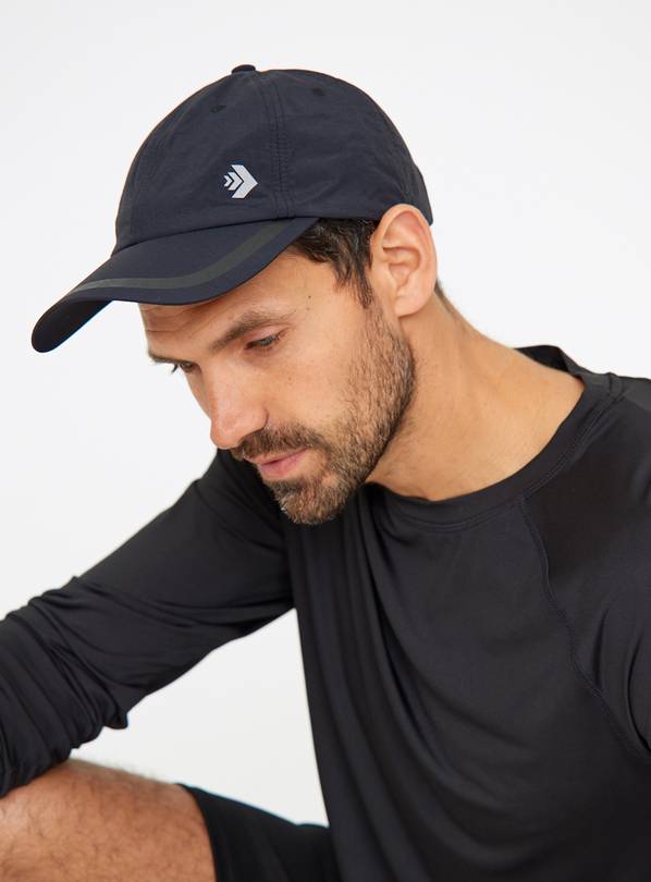 Active Black Baseball Cap One Size