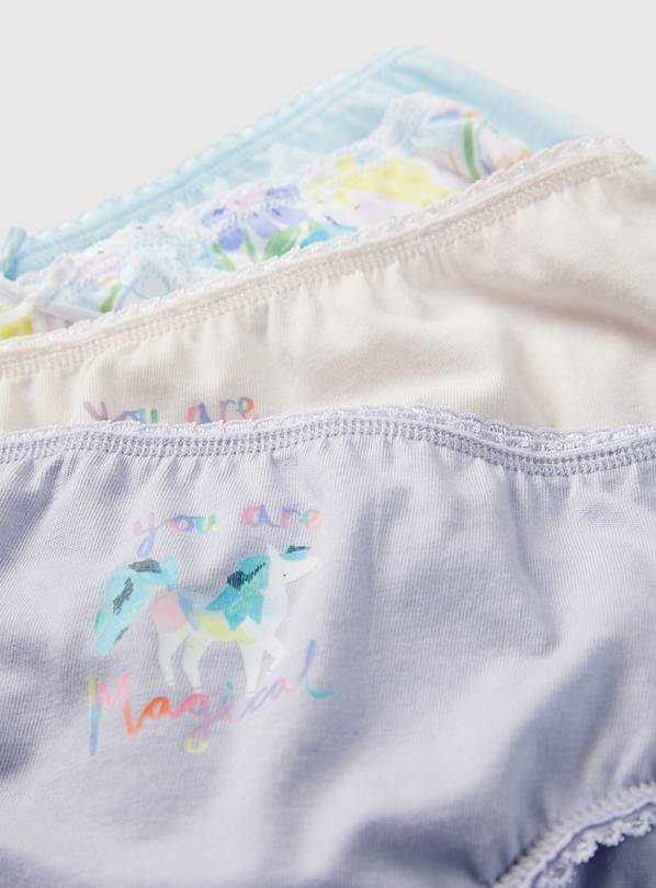 Buy White Lace Trim Briefs 10 Pack 1.5-2 years, Underwear, socks and  tights