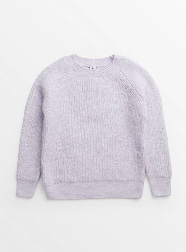 Lilac knitted clearance jumper