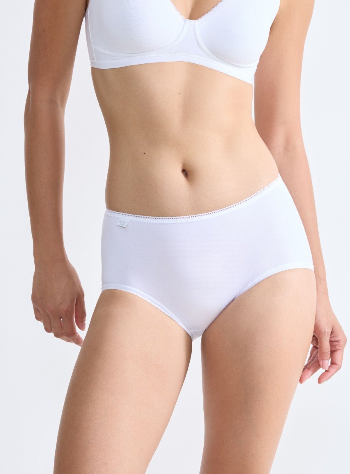 SLOGGI 24/7 Microfibre Maxi Knickers 3 Pack White 16 - Image 1 thumbnail