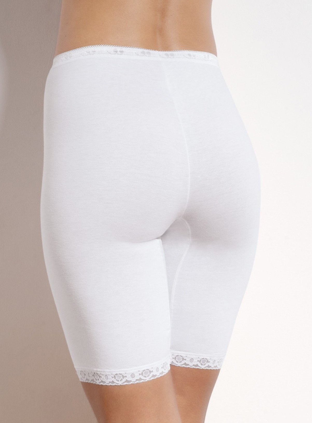 SLOGGI Basic+ Long Knickers White 12 - Image 2 thumbnail