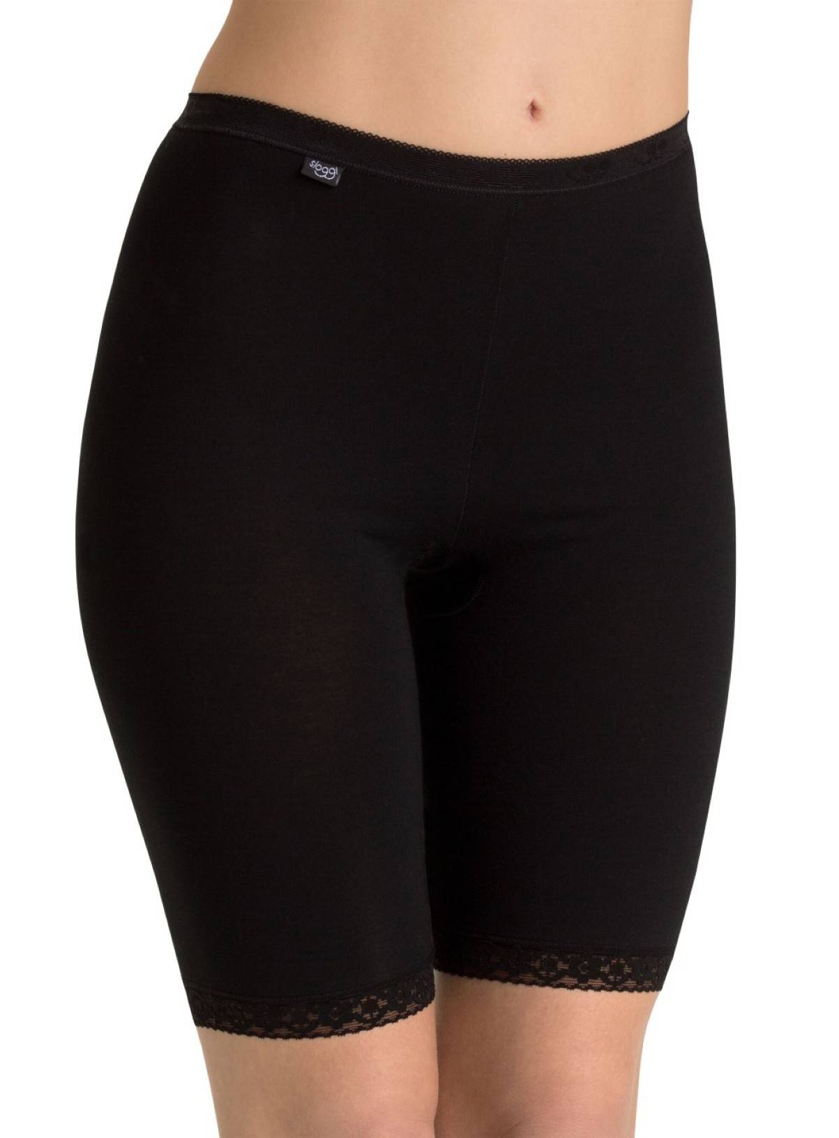 SLOGGI Basic+ Long Knickers Black 12 - Image 1