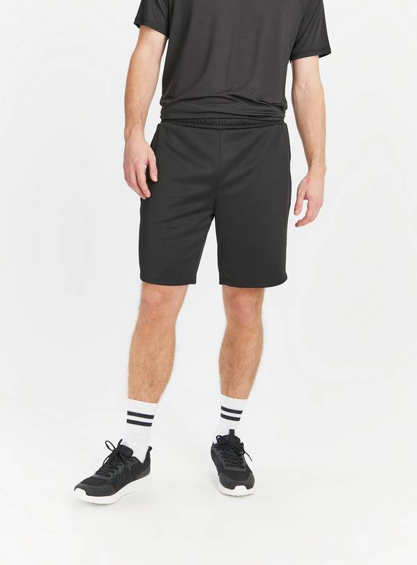 Active Black Recycled Shorts XXL