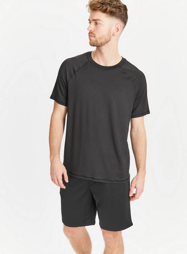 Active Core Black T-Shirt XXXL