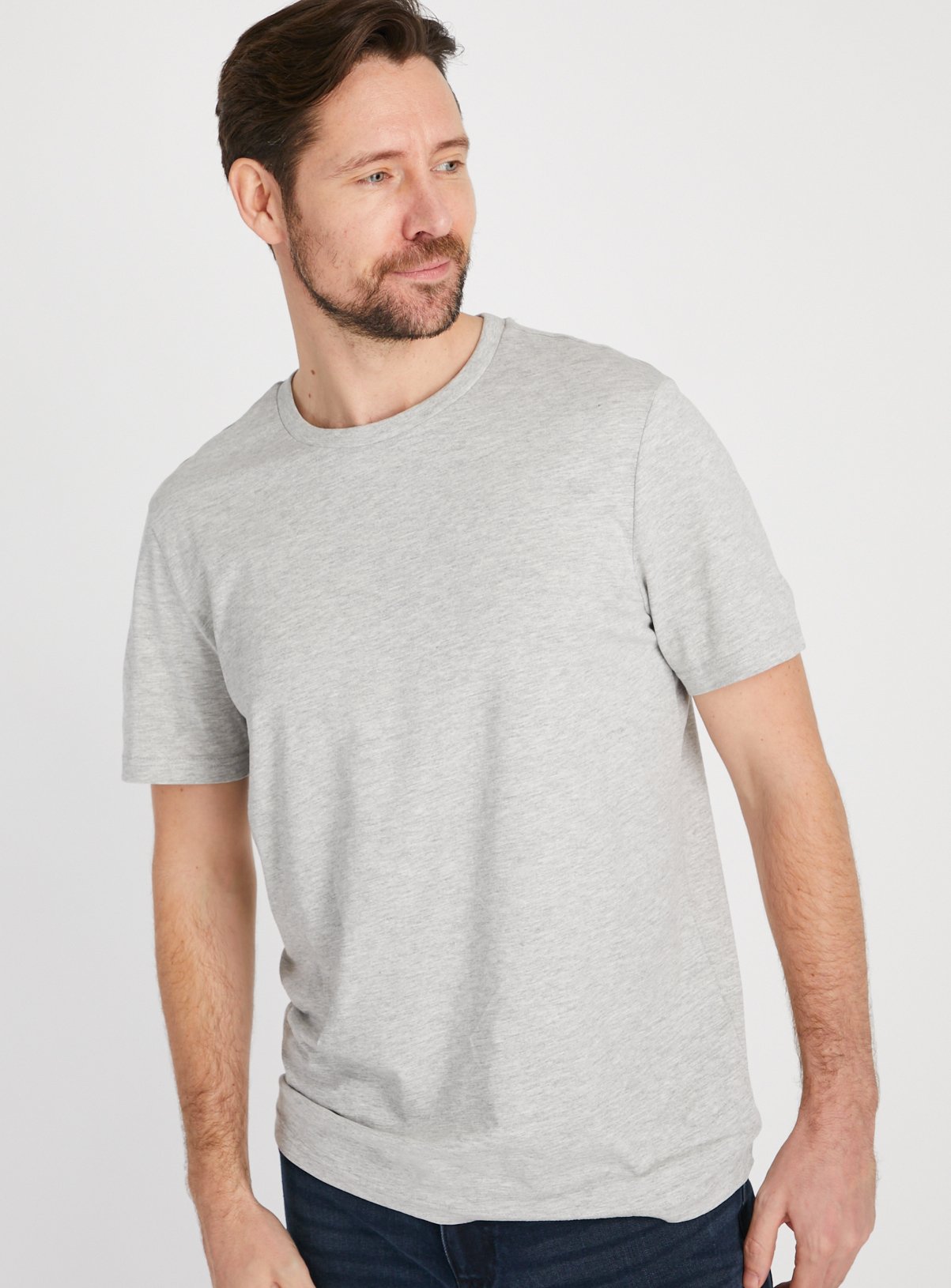 Men's Grey Marl Core T-Shirt