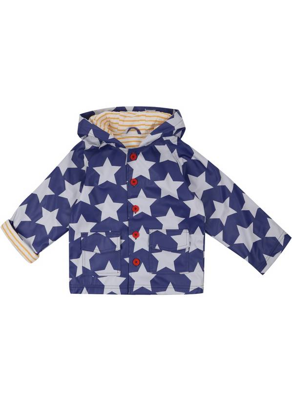 LILLY + SID Gots Star Raincoat 4-5 Years