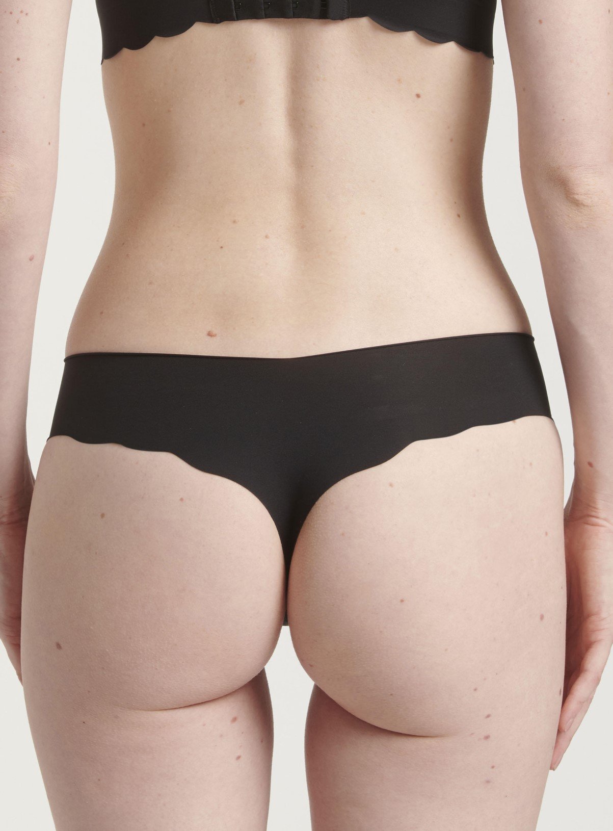 SLOGGI Zero Microfibre 2.0 Hipstring 2 Pack Black S - Image 3 thumbnail