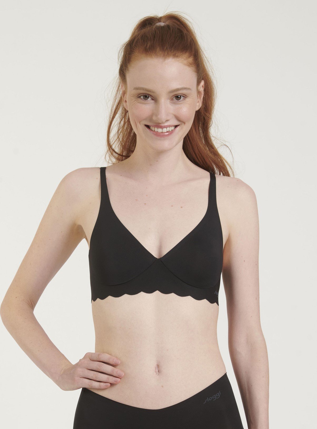 SLOGGI Zero Microfibre 2.0 Soft Bra Black S - Image 1 thumbnail