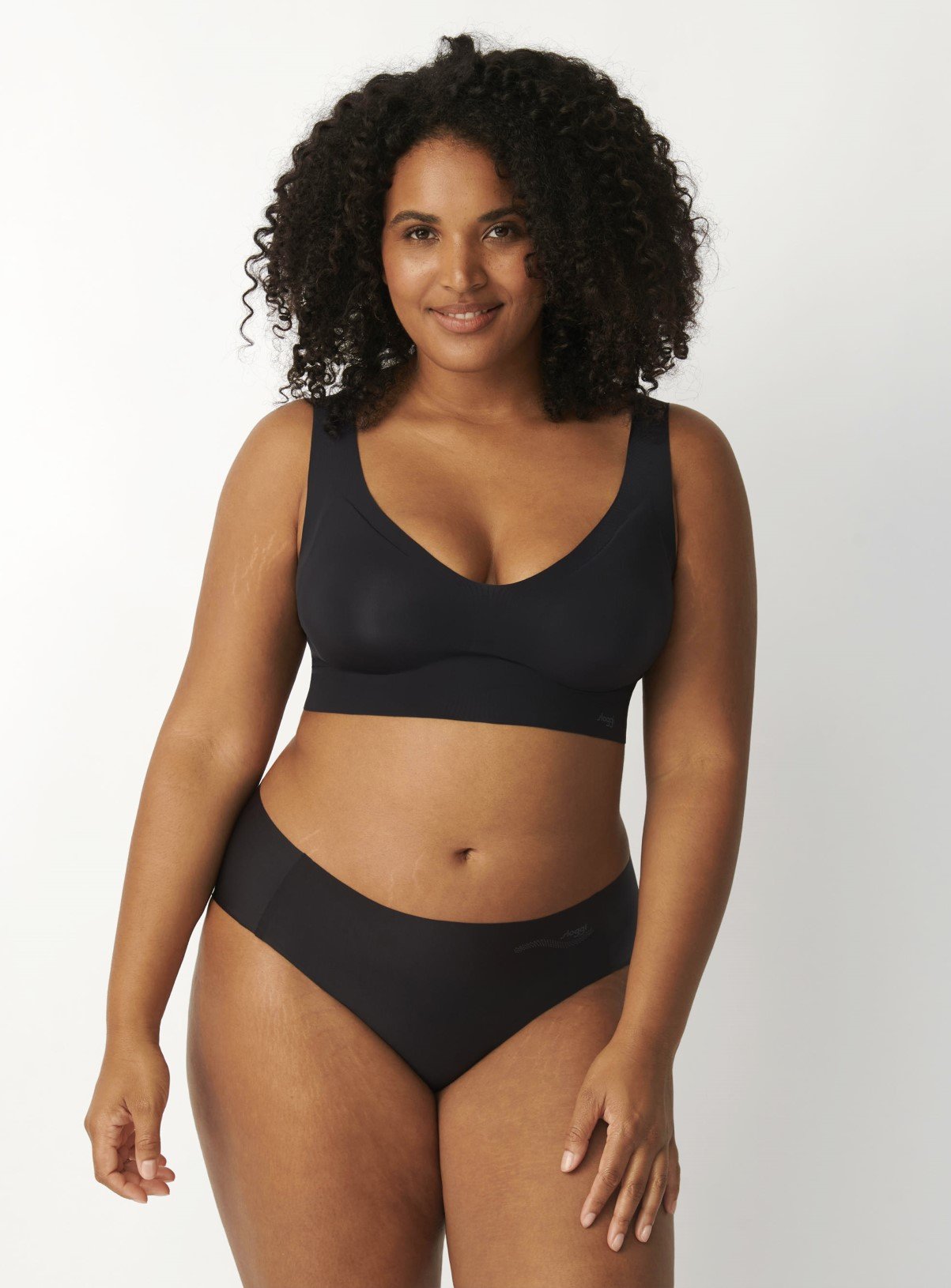 SLOGGI Zero Feel Bralette Ex Black L - Image 1 thumbnail