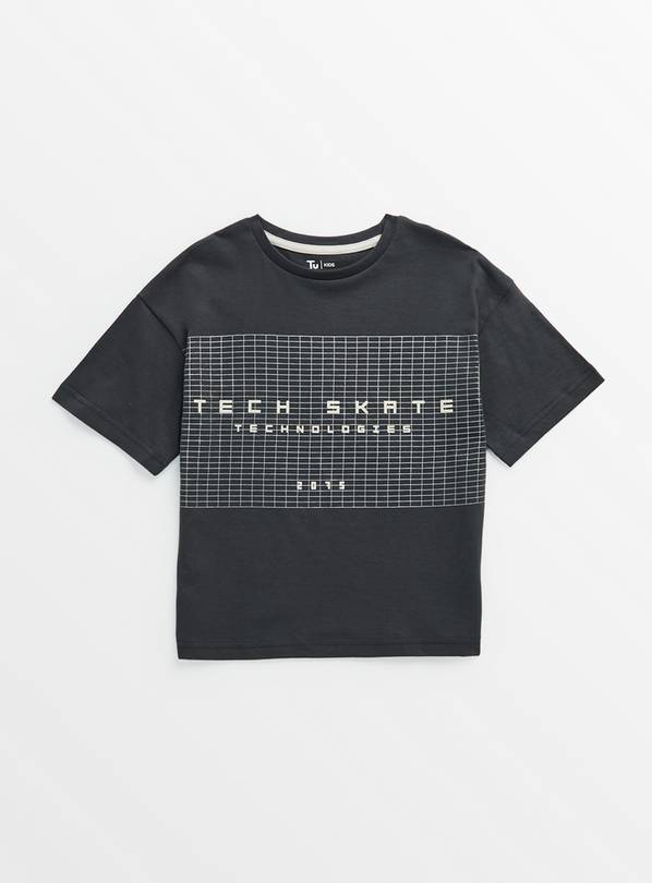 Black Tech Skate T-Shirt 8 years