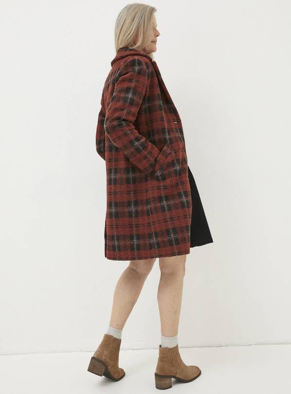 Fatface cheap wool coat