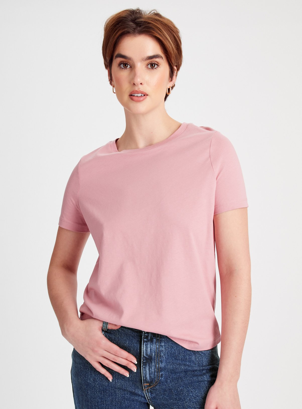 Pink Regular Fit T-Shirt