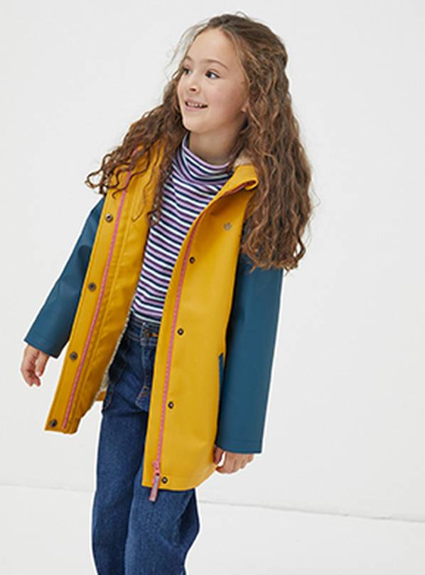 FATFACE Rubberised Waterproof Jacket 4-5 Years