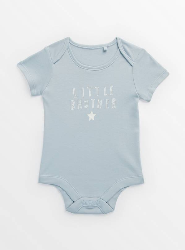 Blue Little Brother Bodysuit 9-12 months