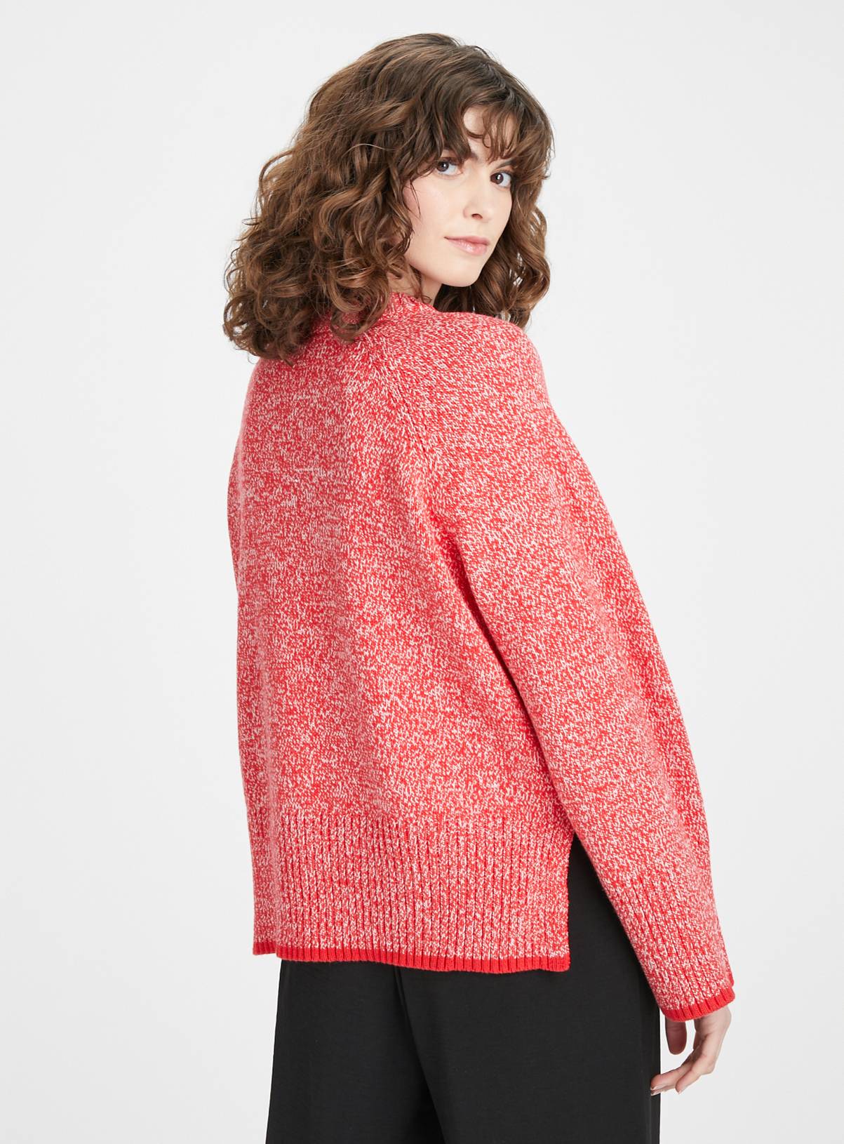 Red Twist Knitted Jumper 10 - Image 4