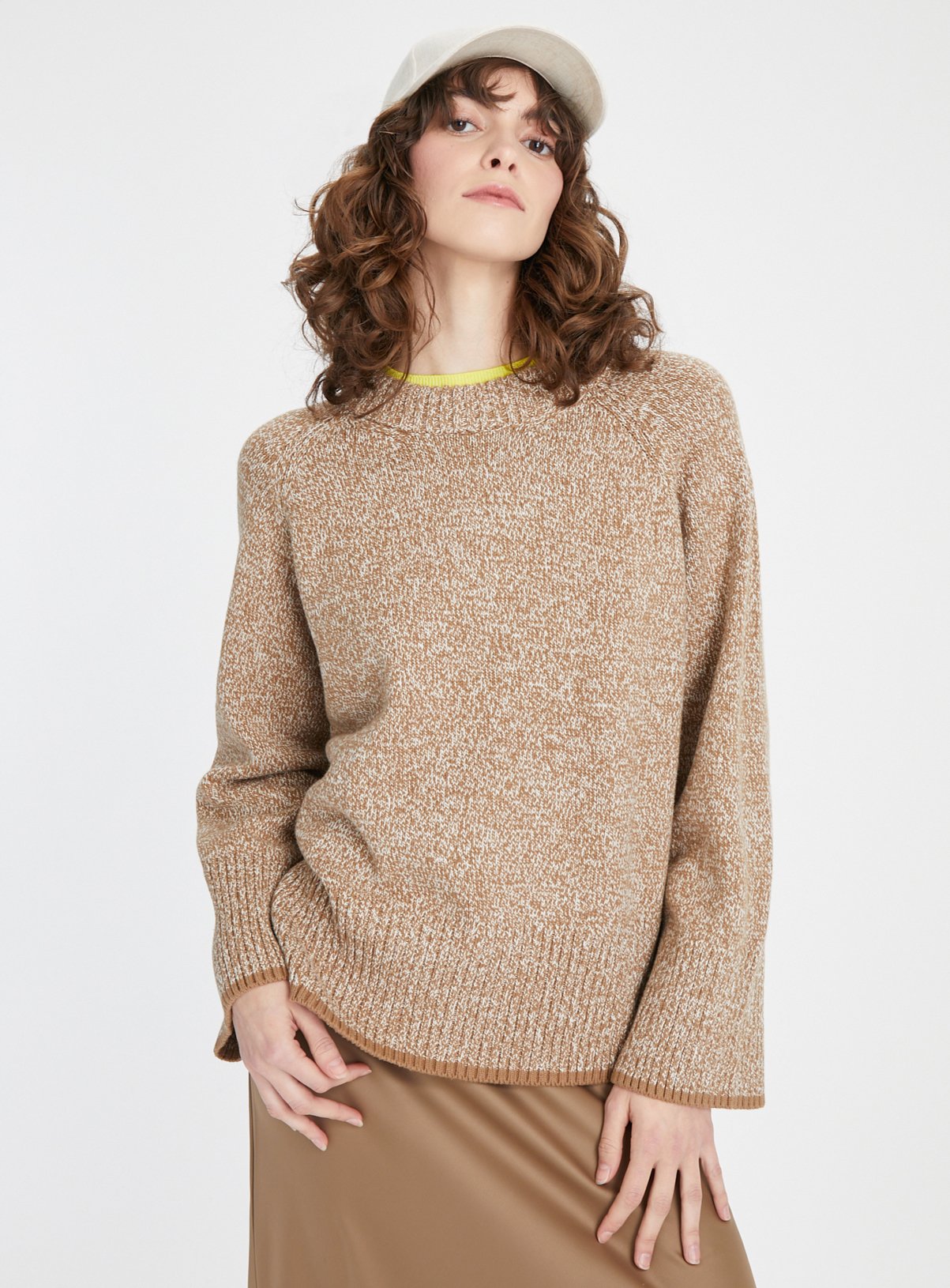Neutral Twist Knitted Jumper 12 - Image 1 thumbnail