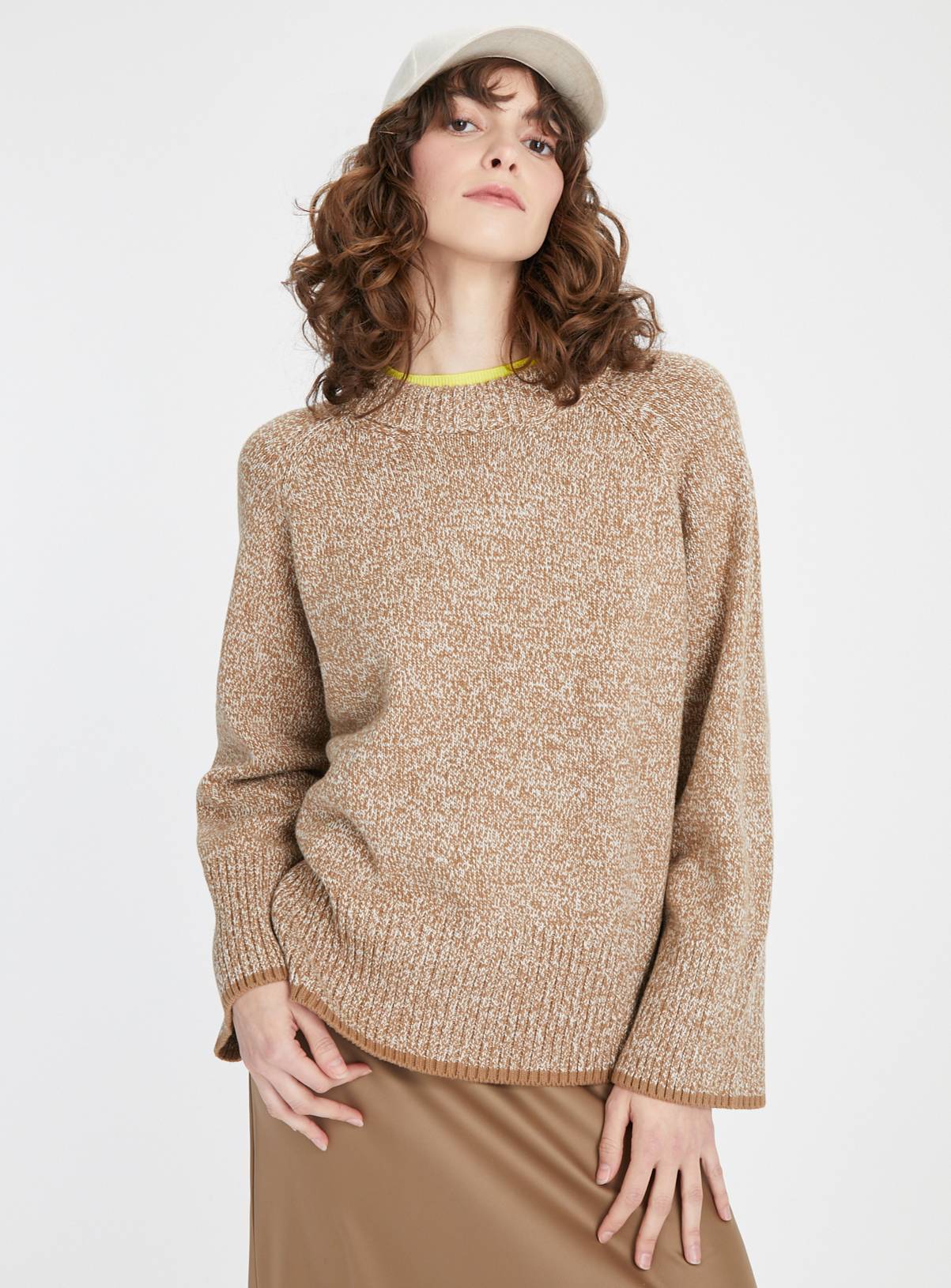 Neutral Twist Knitted Jumper 12 - Image 1