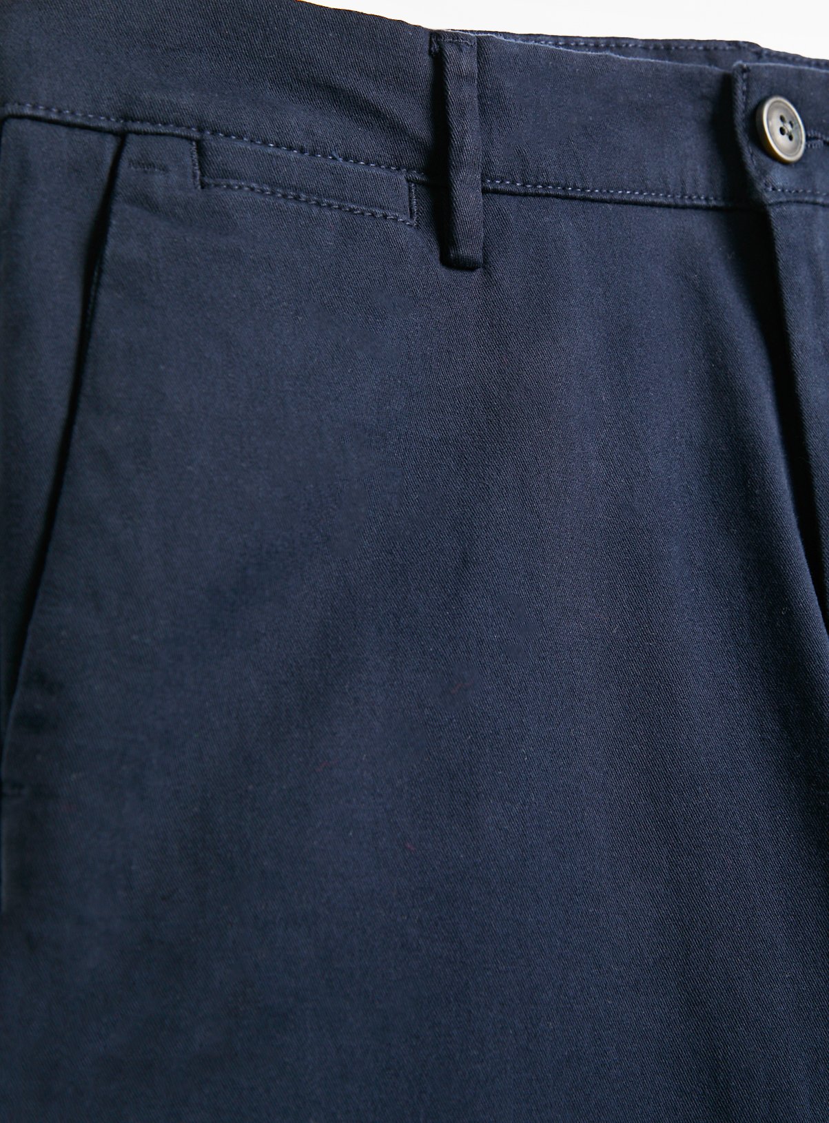 Navy Skinny Fit Chino Trousers  44R - Image 4 thumbnail