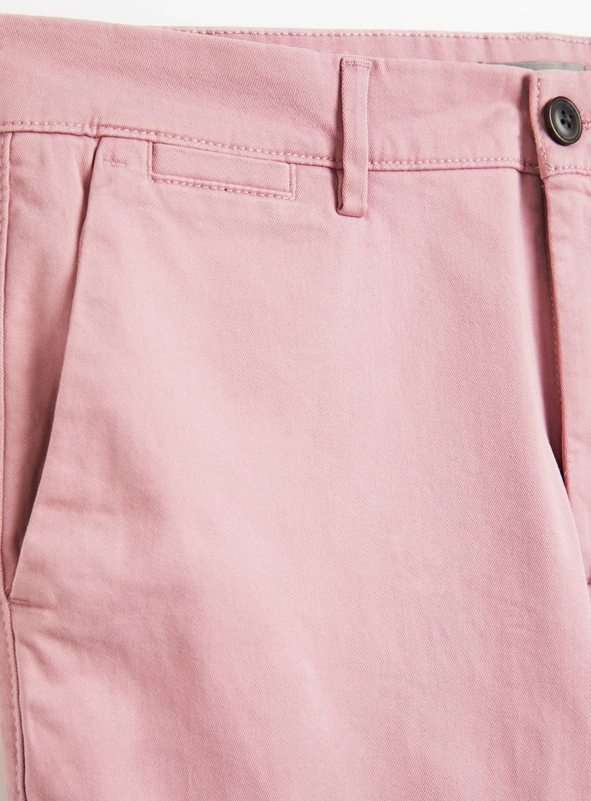 Pink Skinny Fit Chino Trousers  40L - Image 4