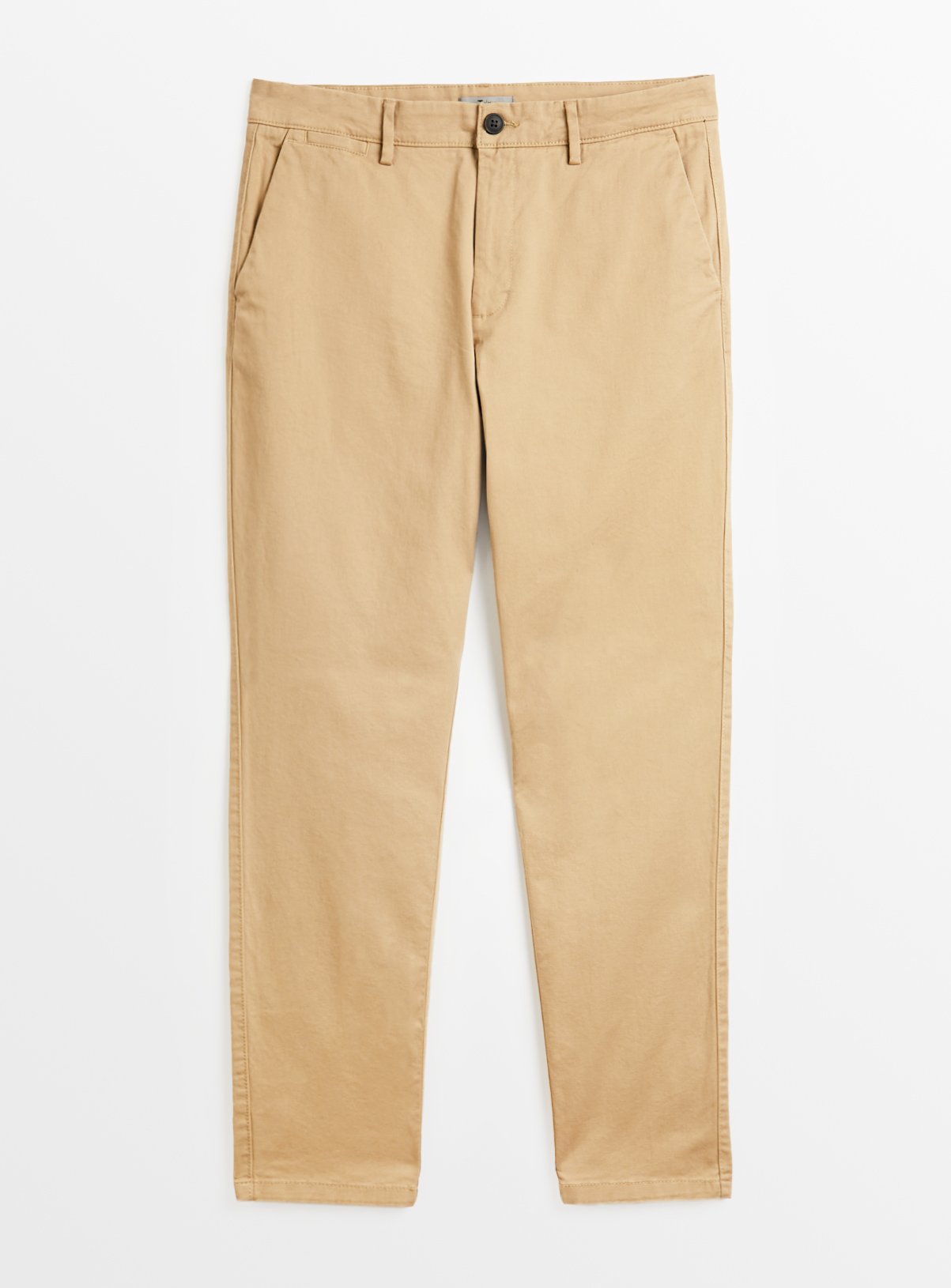 Stone Skinny Fit Chino Trousers  38R - Image 3 thumbnail