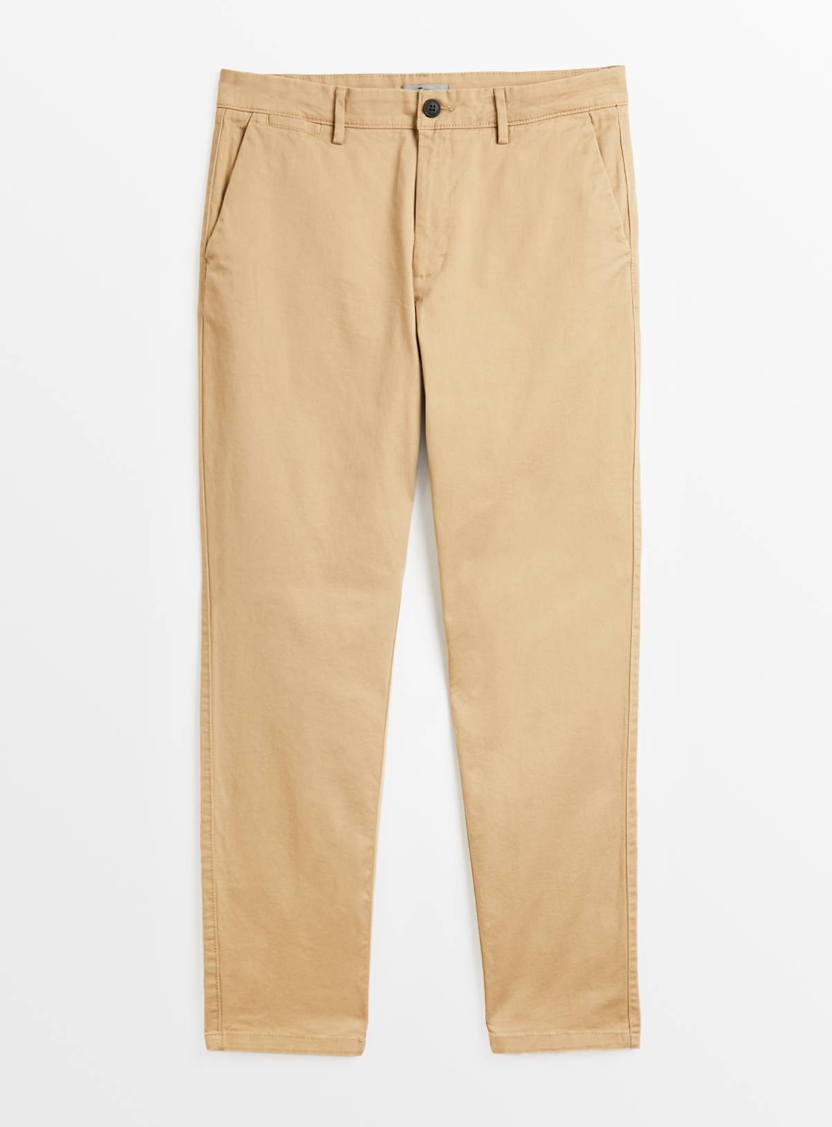 Stone Skinny Fit Chino Trousers  38R - Image 3