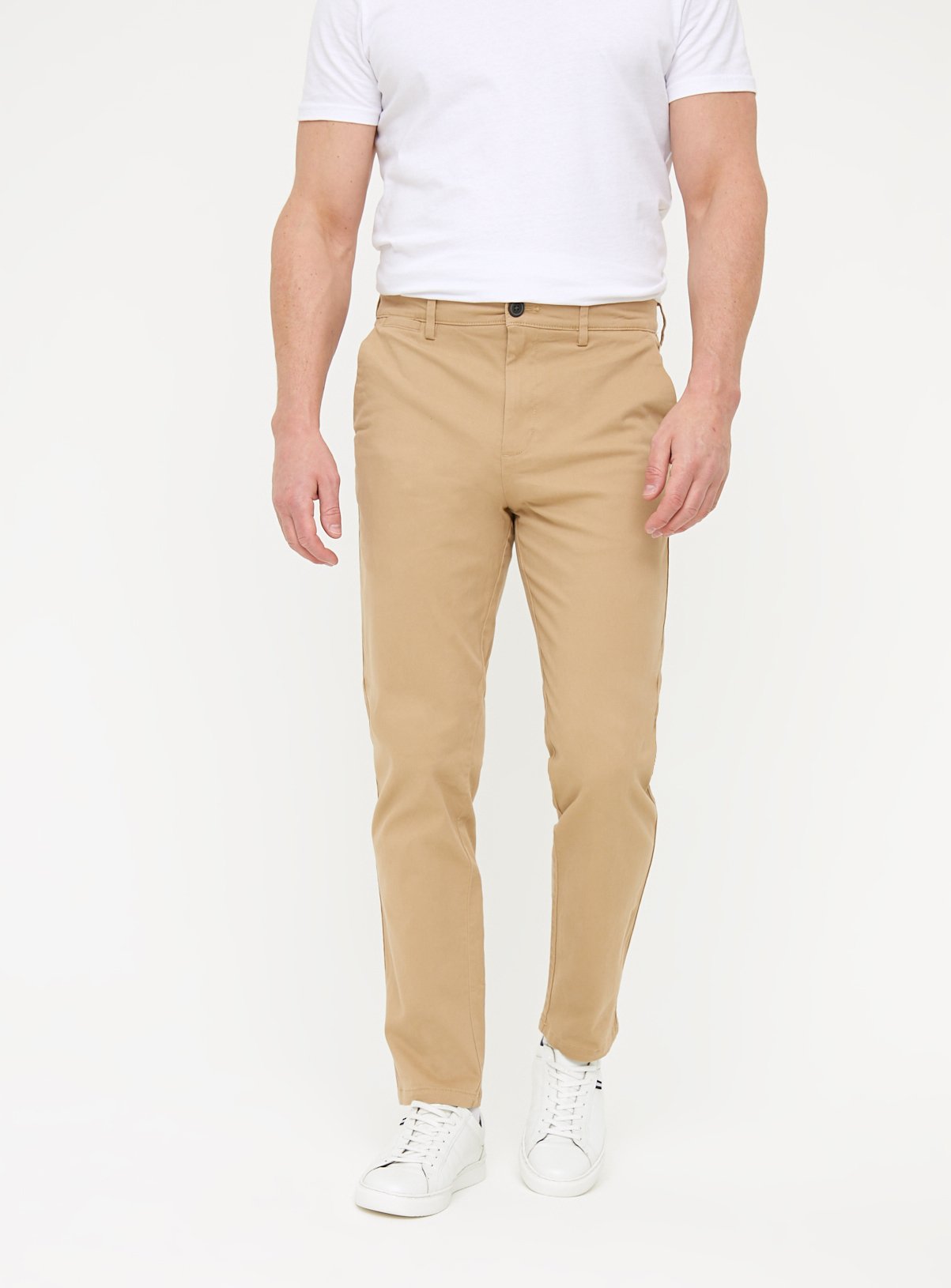 Men's Stone Slim Fit Chino With Stretch