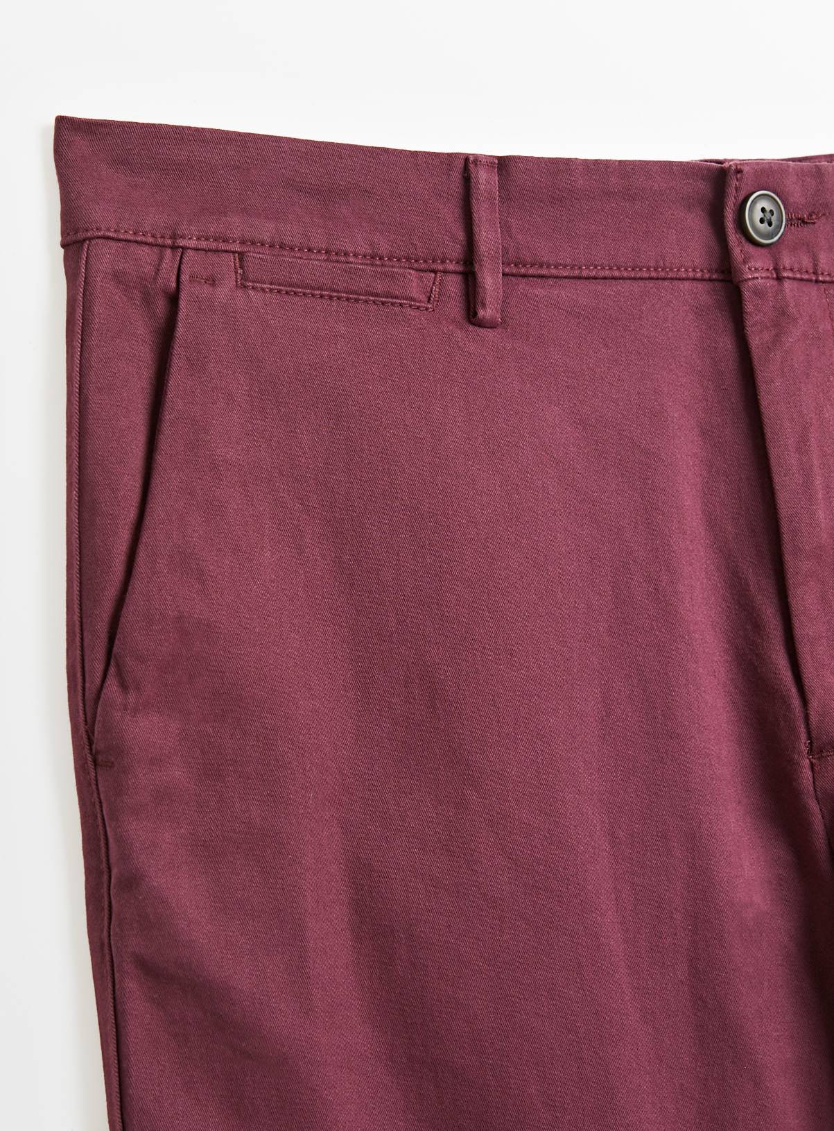 Purple Straight Leg Chino Trousers 38S - Image 4